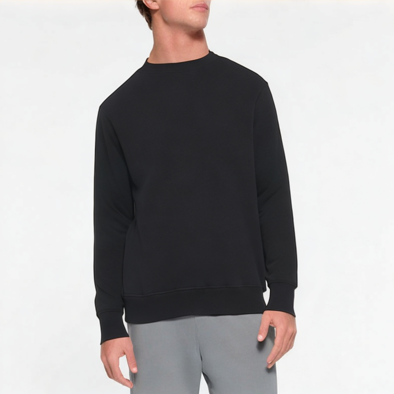 black-breathable-comfortable-mens-sweatshirt